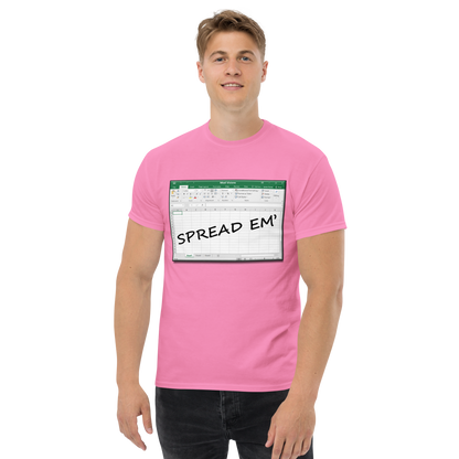 Spread Em' Excel Spreadsheet T-Shirt