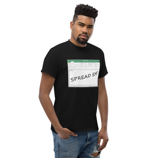 Spread Em' Excel Spreadsheet T-Shirt