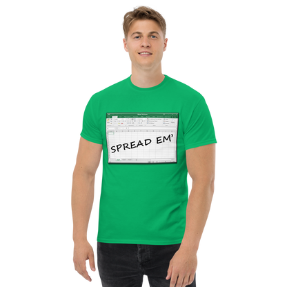 Spread Em' Excel Spreadsheet T-Shirt