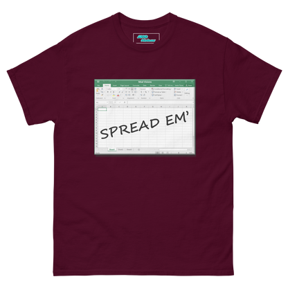 Spread Em' Excel Spreadsheet T-Shirt