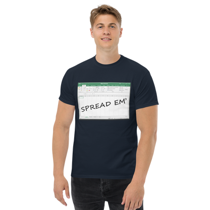 Spread Em' Excel Spreadsheet T-Shirt