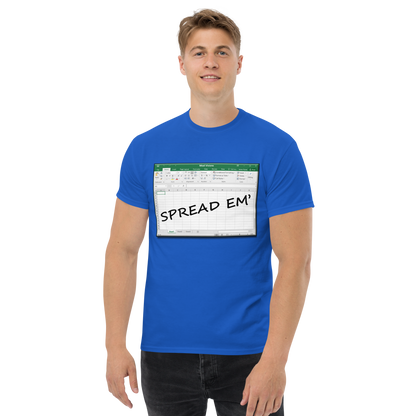 Spread Em' Excel Spreadsheet T-Shirt