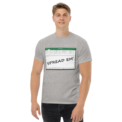 Spread Em' Excel Spreadsheet T-Shirt