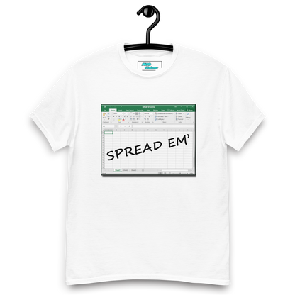 Spread Em' Excel Spreadsheet T-Shirt