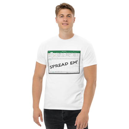 Spread Em' Excel Spreadsheet T-Shirt