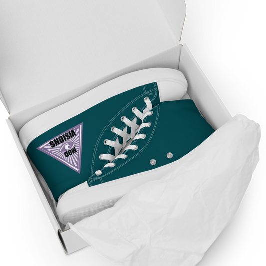 Men’s High Top Vision Canvas Shoes - Mod Visions