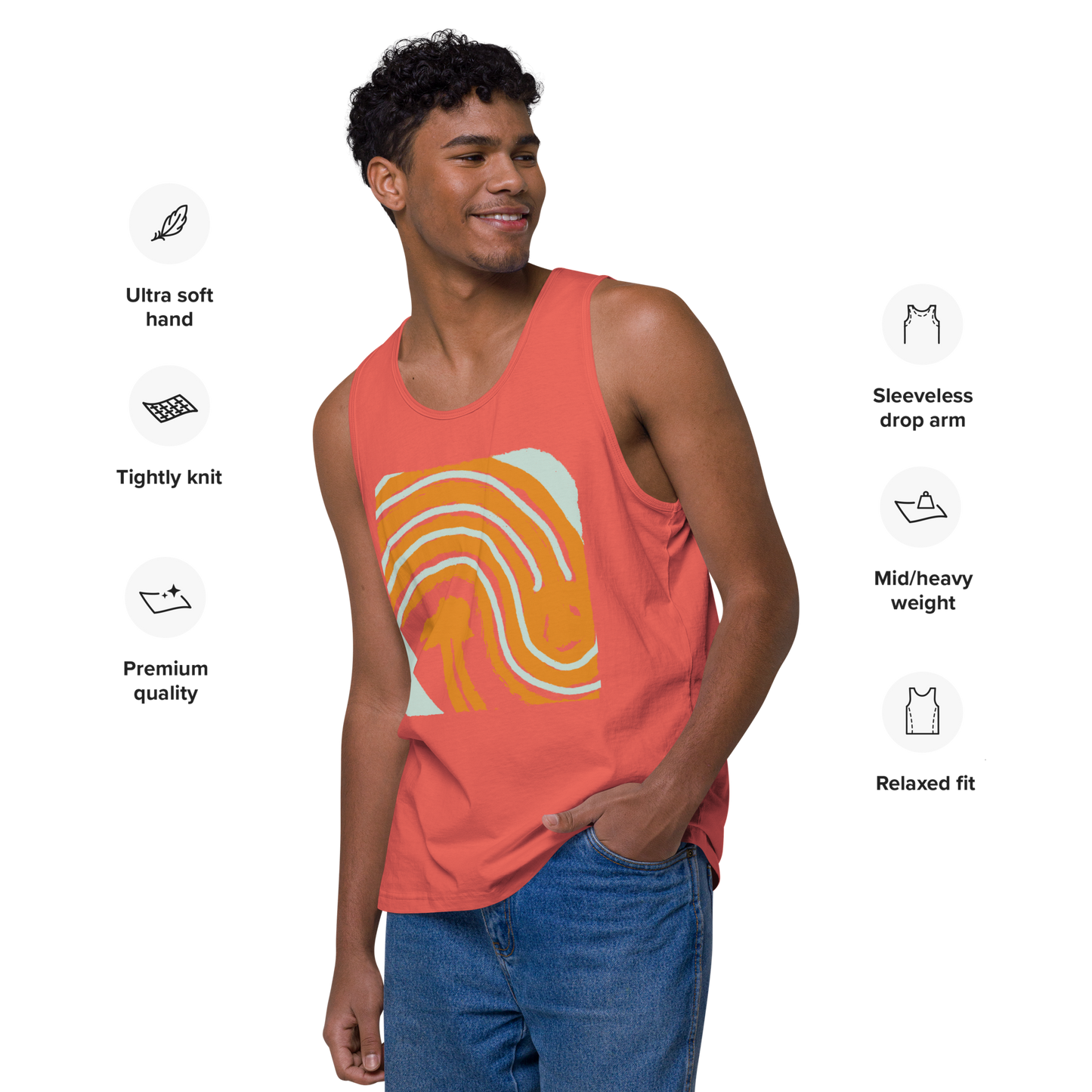 Wave Rider Tank Top