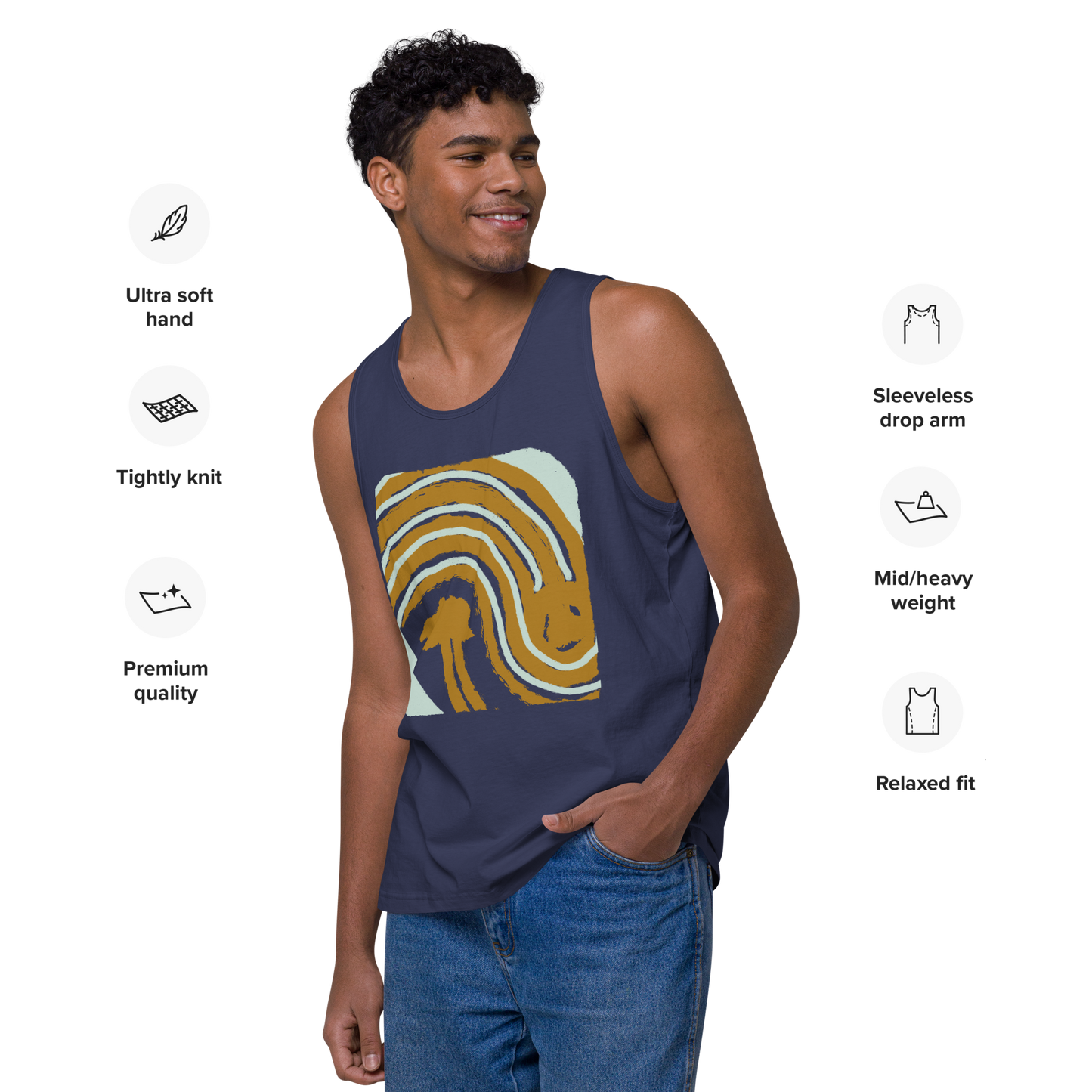 Wave Rider Tank Top