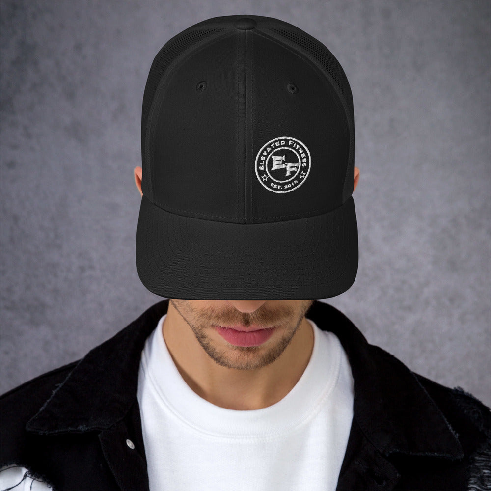 Elevated Fitness Embroidered Trucker Hat - Mod Visions