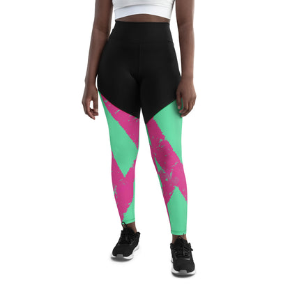 Jazzy Sports Leggings - Mod Visions