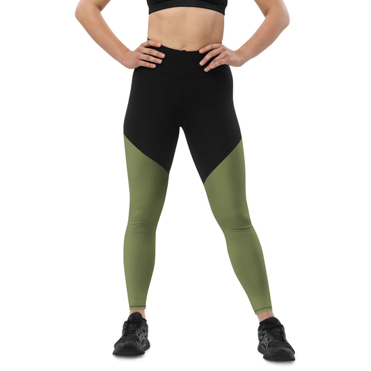 Matcha Green Sports Leggings