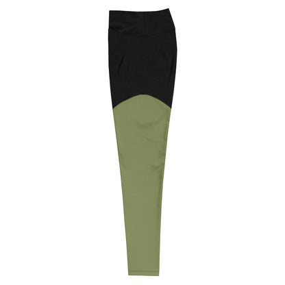 Matcha Green Sports Leggings