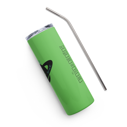 Neon Coffee Space Tumbler