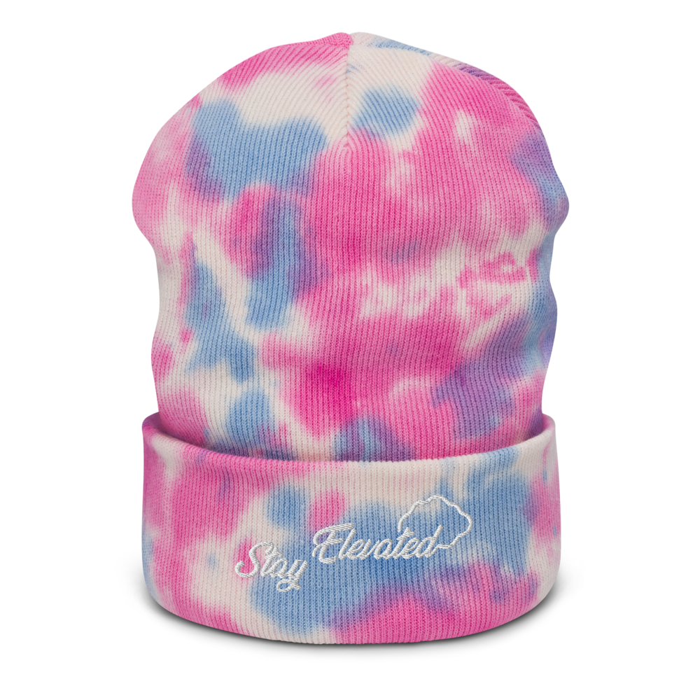 Stay Elevated Tie-Dye Beanie - Mod Visions