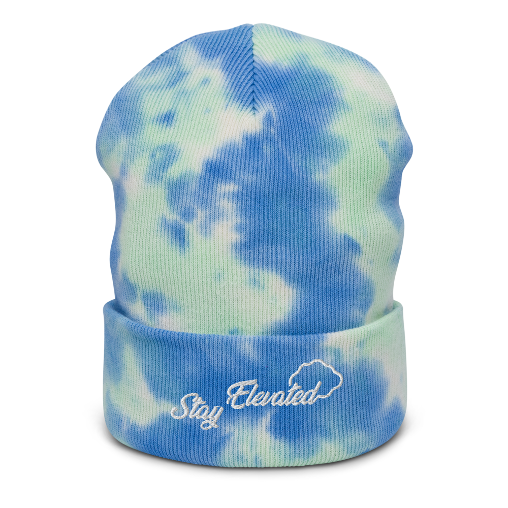 Stay Elevated Tie-Dye Beanie - Mod Visions