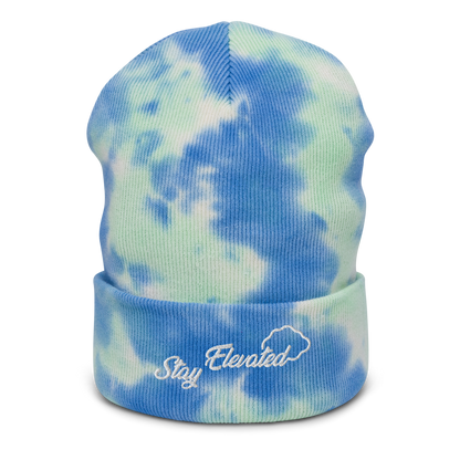 Stay Elevated Tie-Dye Beanie - Mod Visions