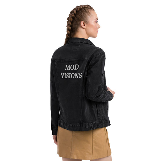Unisex Mod Visions denim jacket - Mod Visions