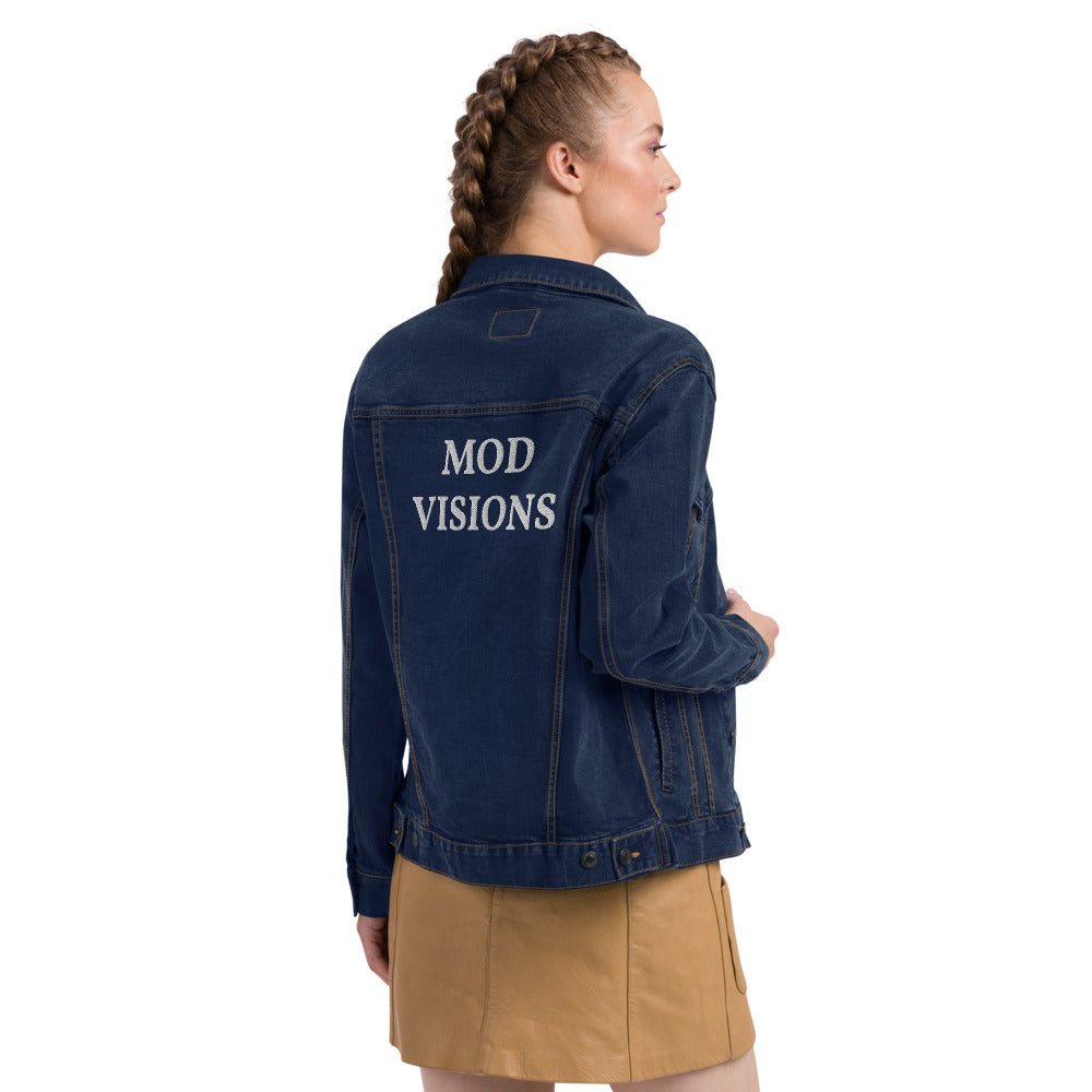 Unisex Mod Visions denim jacket - Mod Visions
