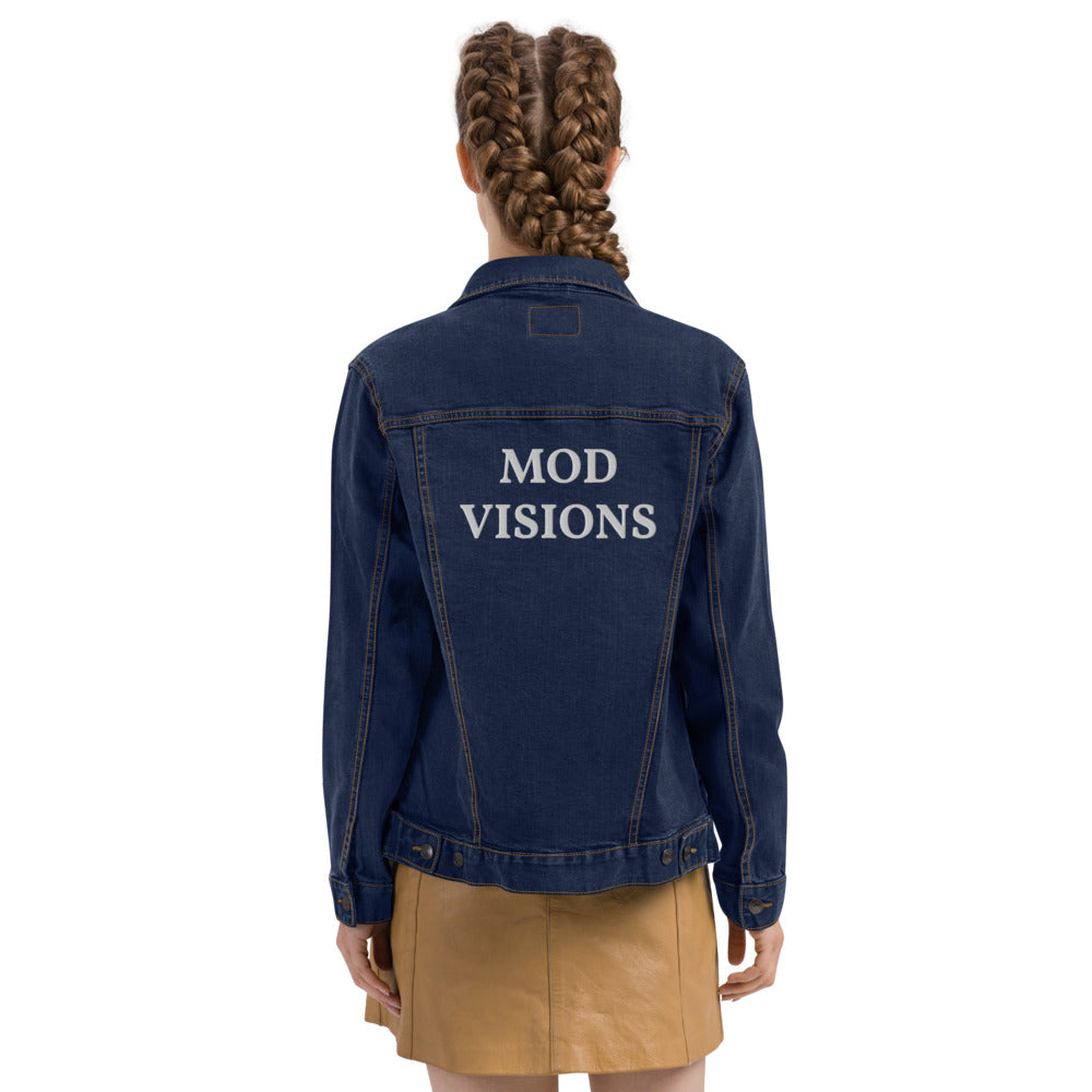 Unisex Mod Visions denim jacket - Mod Visions