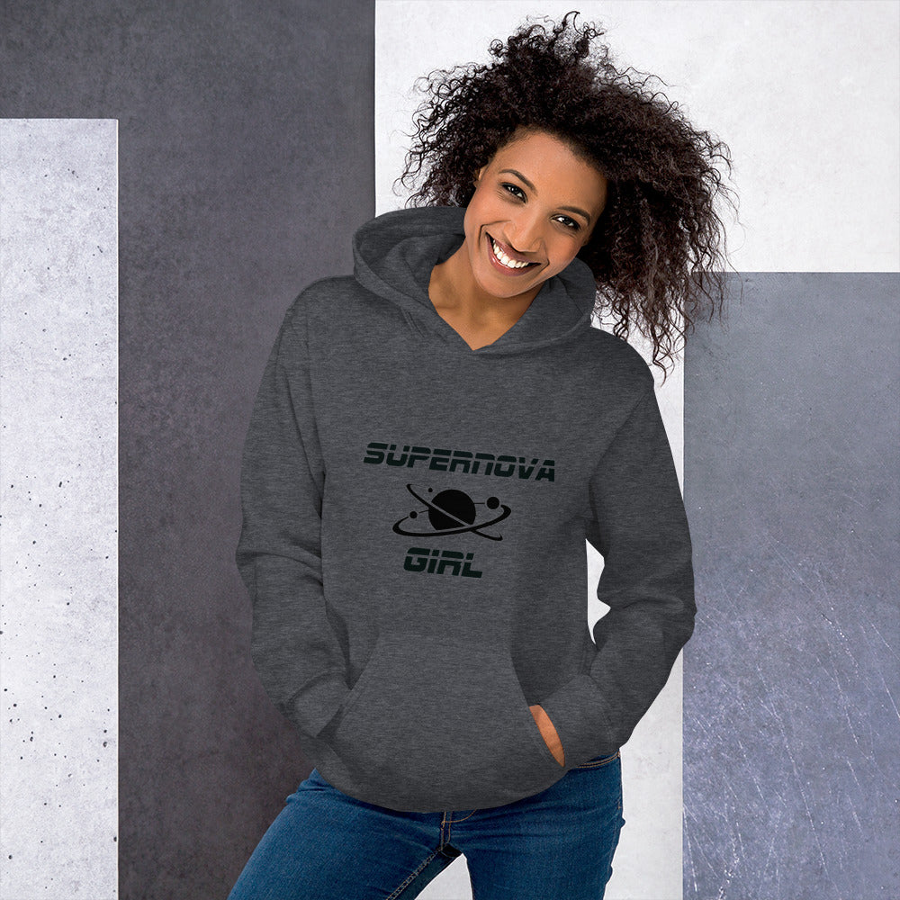 Supernova Girl Unisex Hoodie - Mod Visions