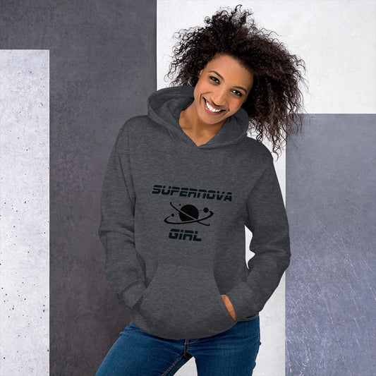 Supernova Girl Unisex Hoodie - Mod Visions