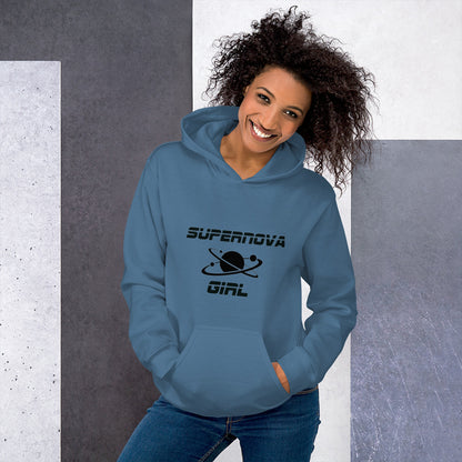 Supernova Girl Unisex Hoodie - Mod Visions