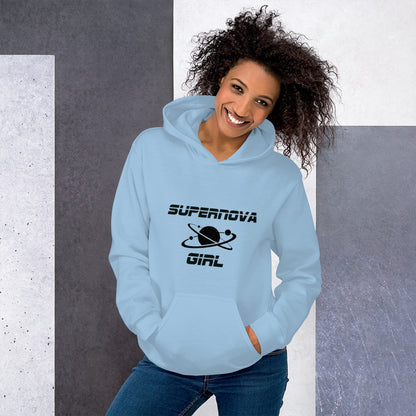 Supernova Girl Unisex Hoodie - Mod Visions