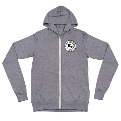 Elevated Fitness Lightweight Unisex Zip Hoodie - Mod Visions