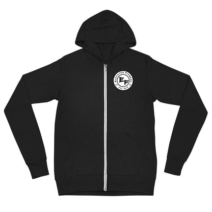 Elevated Fitness Lightweight Unisex Zip Hoodie - Mod Visions