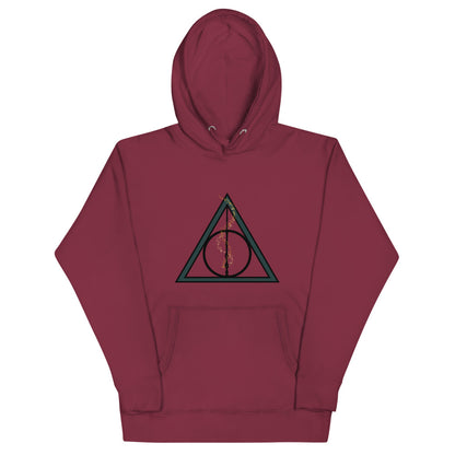 Unisex Deathly Hallows Hoodie - Mod Visions
