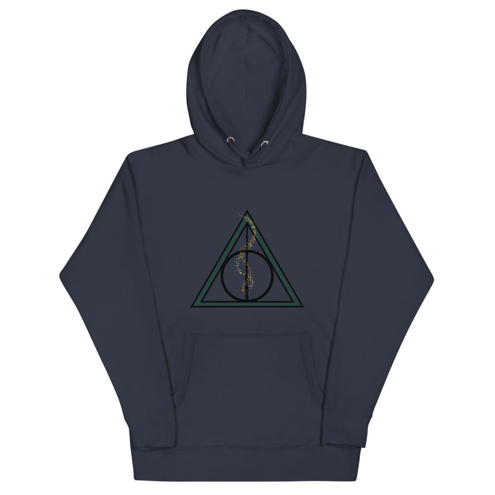 Unisex Deathly Hallows Hoodie - Mod Visions