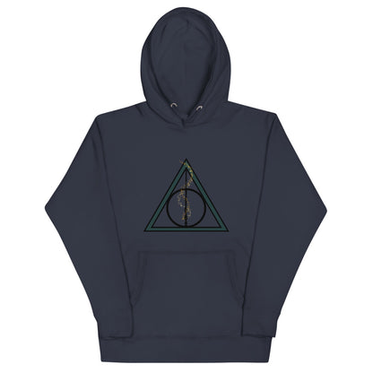 Unisex Deathly Hallows Hoodie - Mod Visions