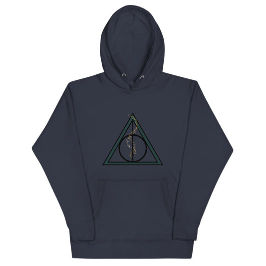 Unisex Deathly Hallows Hoodie - Mod Visions
