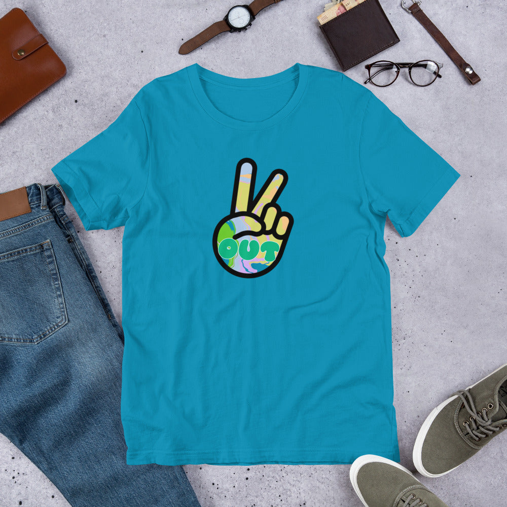 Peace Out T-Shirt - Mod Visions