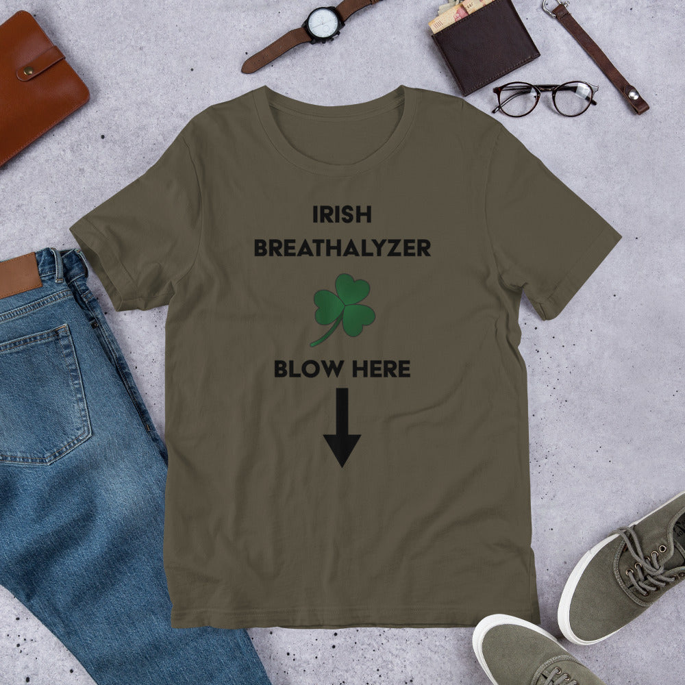Irish Breathalyzer Unisex T-Shirt - Mod Visions