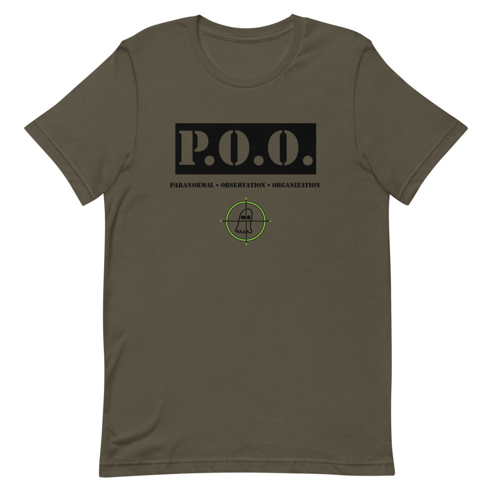 POO Ghost Hunting Unisex T-Shirt - Mod Visions