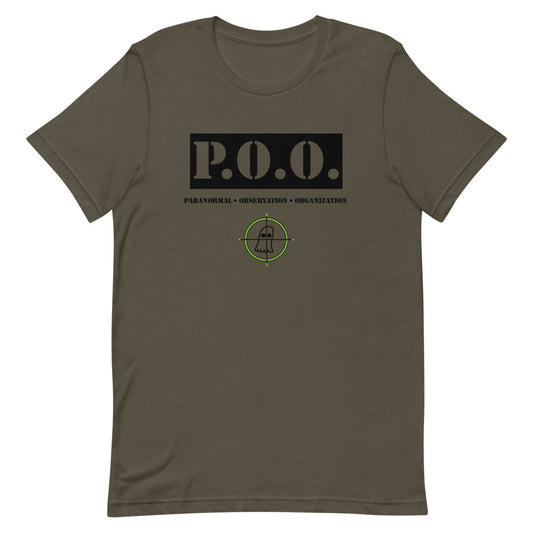 POO Ghost Hunting Unisex T-Shirt - Mod Visions
