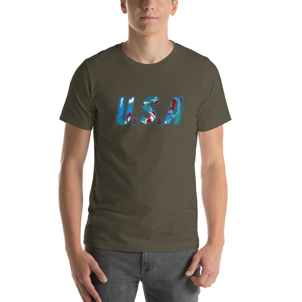 U.S.A Hippie T-Shirt - Mod Visions