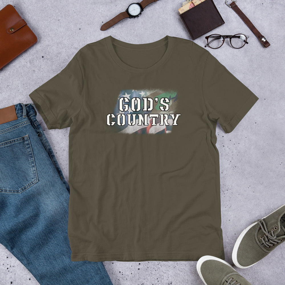 Unisex God’s Country T-Shirt - Mod Visions