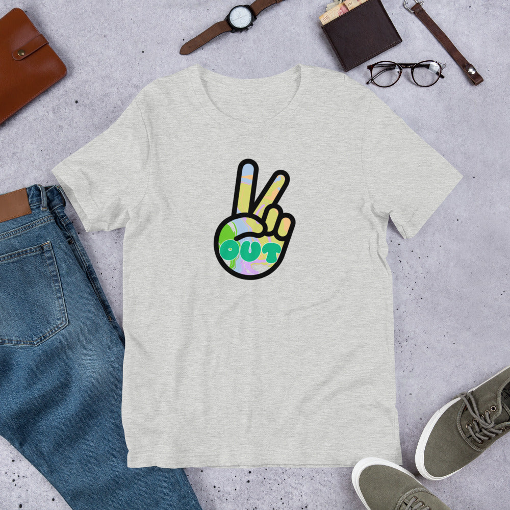 Peace Out T-Shirt - Mod Visions