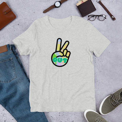 Peace Out T-Shirt - Mod Visions