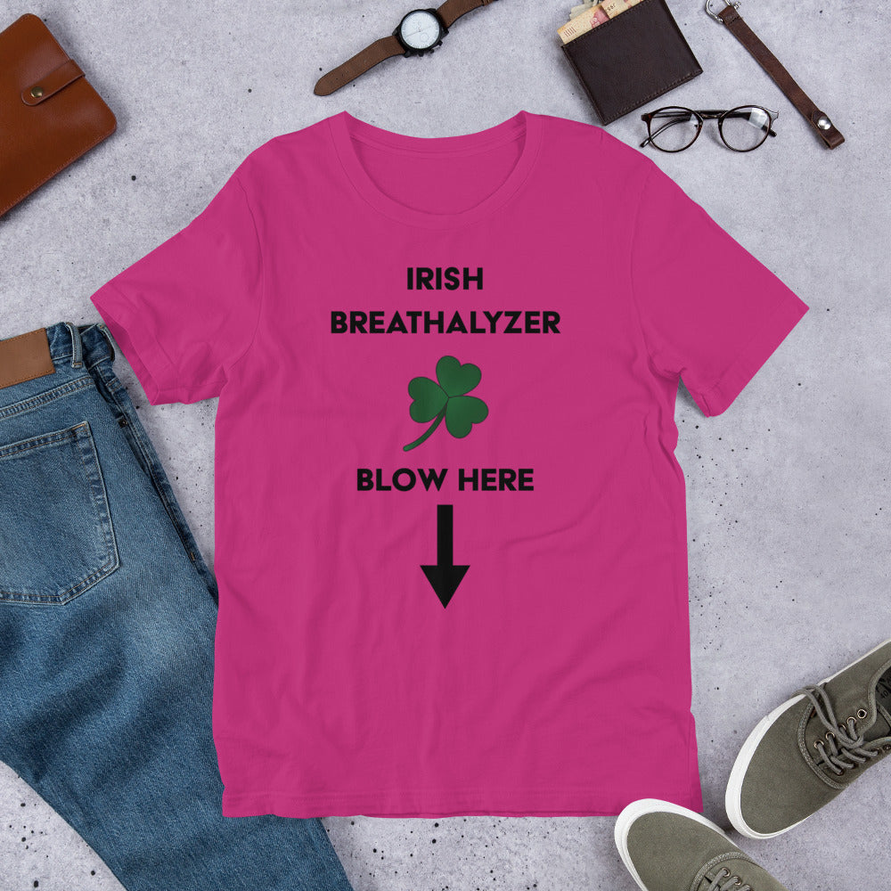Irish Breathalyzer Unisex T-Shirt - Mod Visions