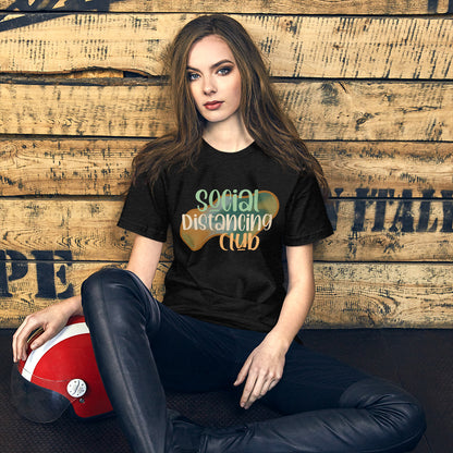 Social Distancing Club  Unisex T-Shirt - Mod Visions