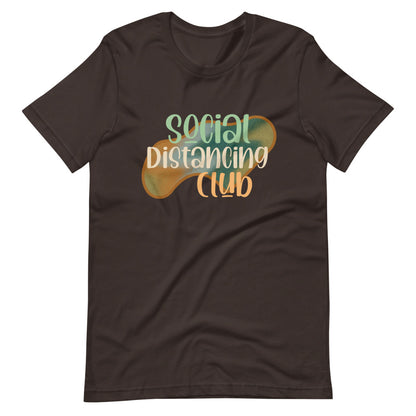 Social Distancing Club  Unisex T-Shirt - Mod Visions