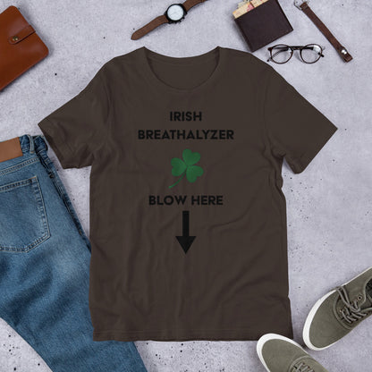 Irish Breathalyzer Unisex T-Shirt - Mod Visions
