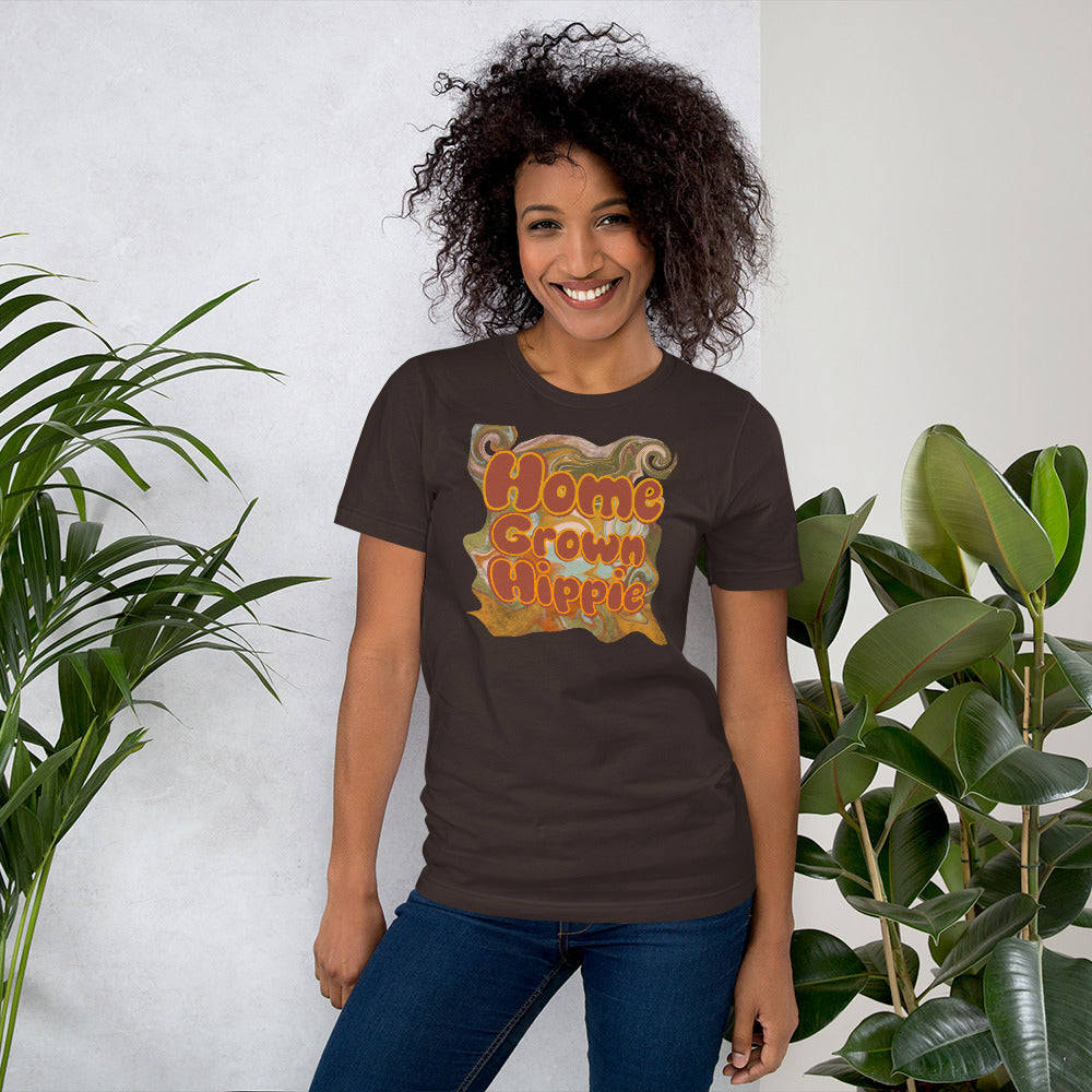 Home Grown Hippie Unisex T-Shirt - Mod Visions
