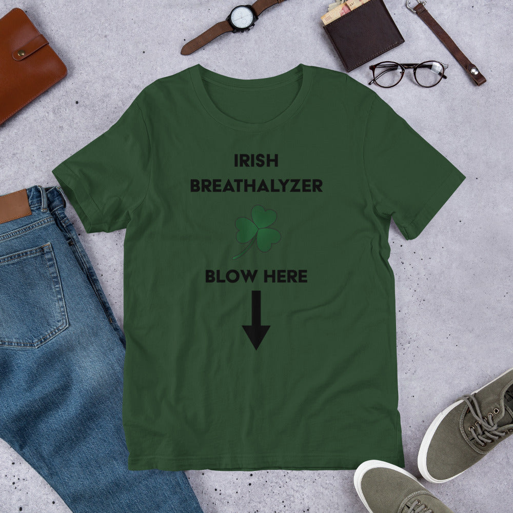 Irish Breathalyzer Unisex T-Shirt - Mod Visions