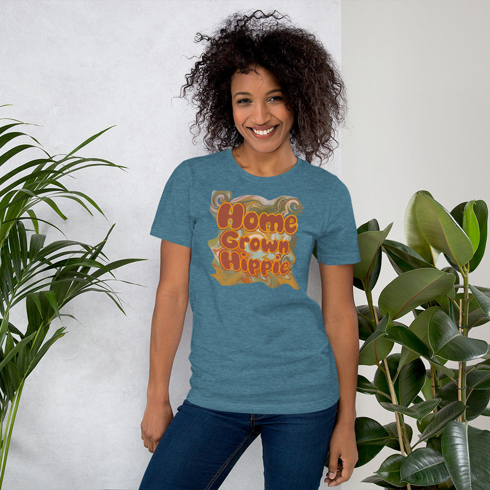 Home Grown Hippie Unisex T-Shirt - Mod Visions