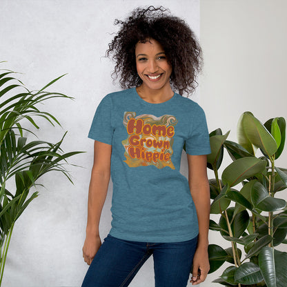 Home Grown Hippie Unisex T-Shirt - Mod Visions