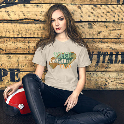 Social Distancing Club  Unisex T-Shirt - Mod Visions
